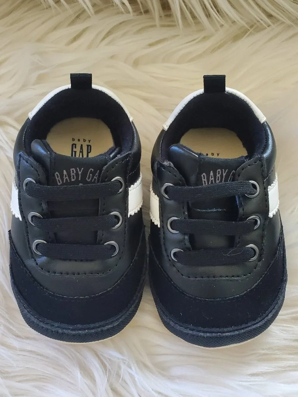 Gap Boy's Black Loafer & Sneaker Bundle SZ 12-18M